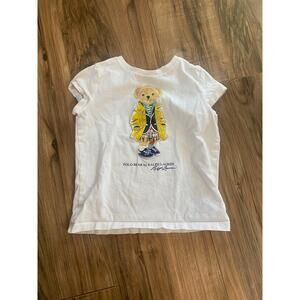 Polo Ralph Lauren Girls Polo Bear Cotton Jersey Tee  Little Kid toddler 3T